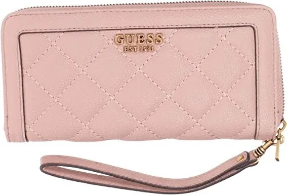 GUESS ABEY LARGE ZIP AROUND WALLET + COLOURS