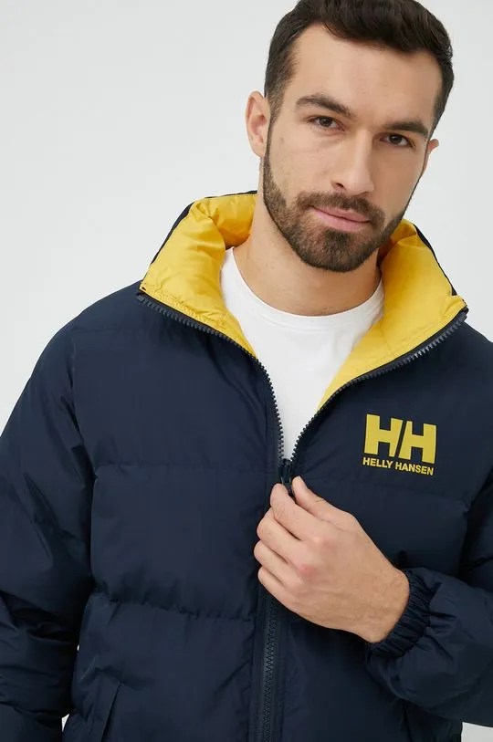 Helly Hansen reversible jacket men's navy blue color