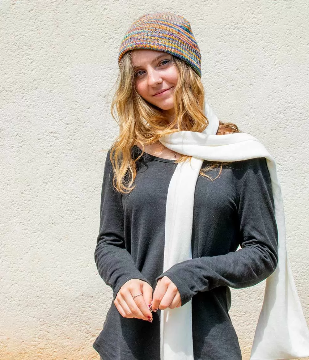 Hempiness Sustainable Organic 100% Hemp Scarf