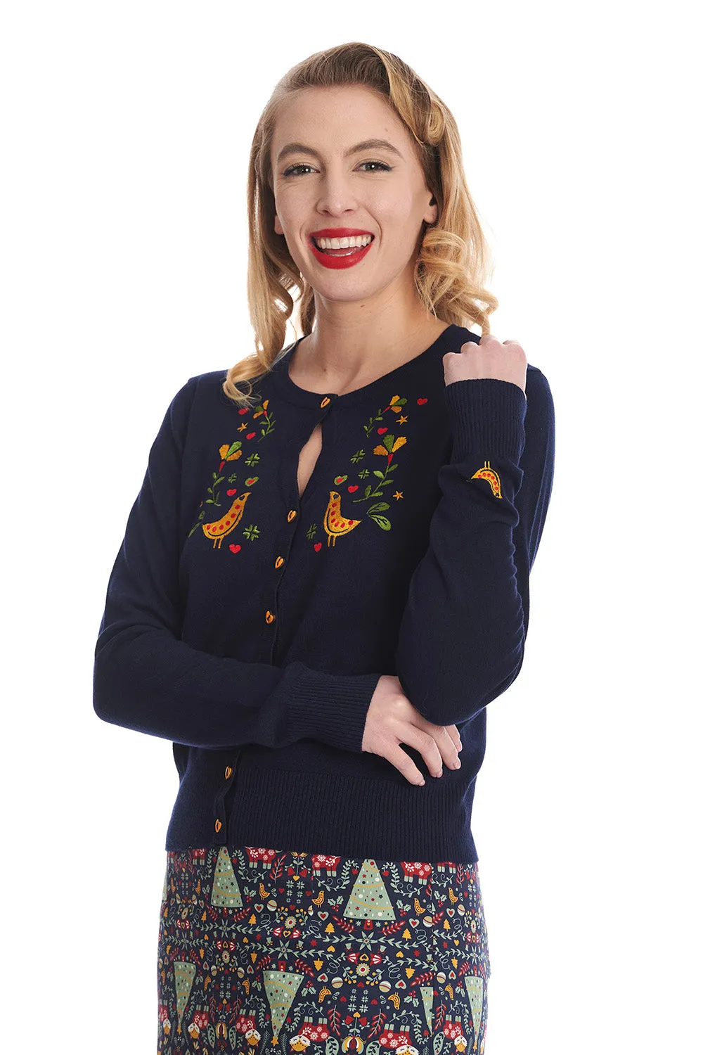 HERITAGE BIRDY CARDIGAN