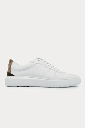 Herno Monogram Logolu Deri Sneaker Ayakkab