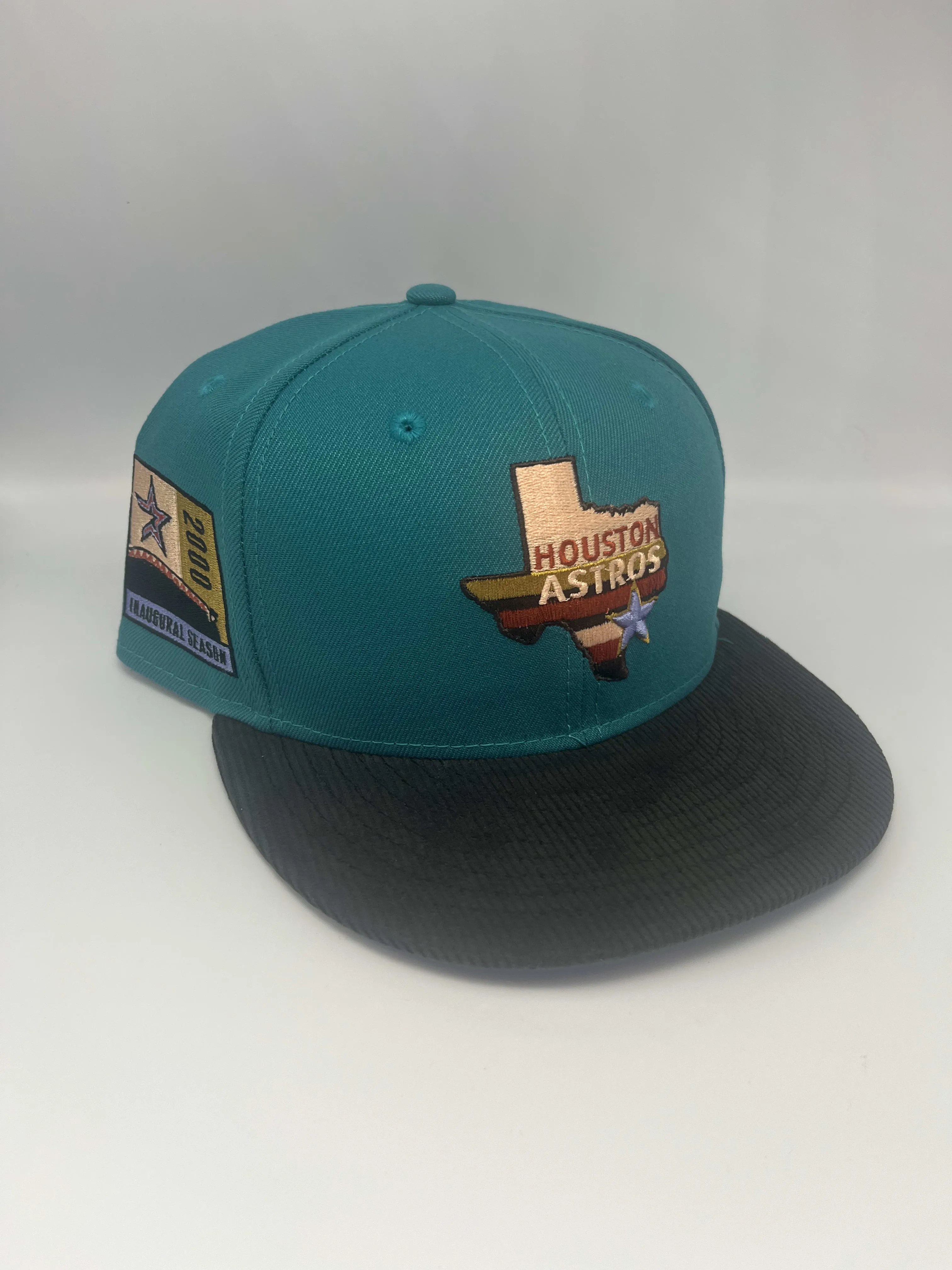 houston astros teal corduroy new era hat