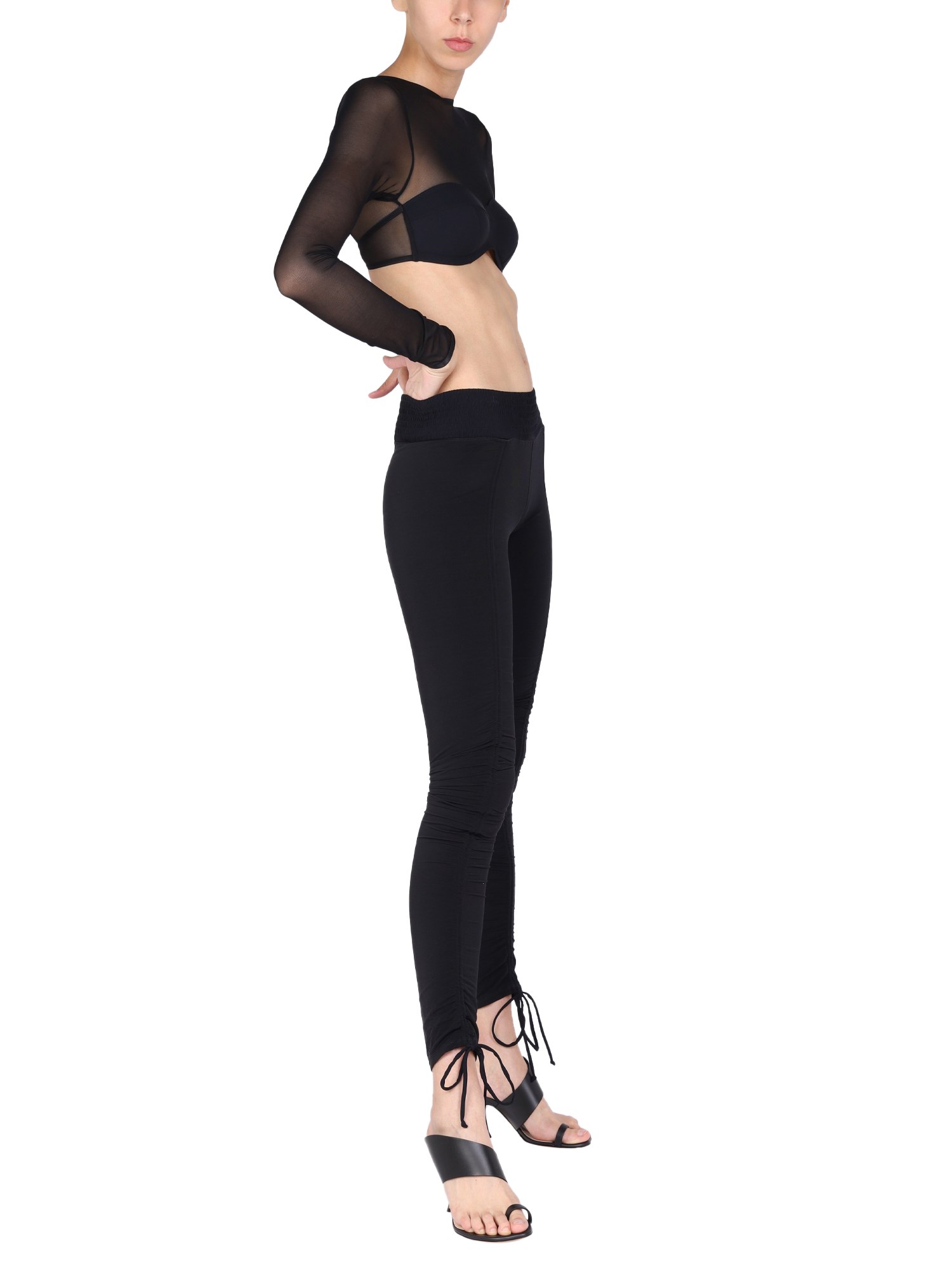 HUALA    HIGH WAISTED TULLE LEGGINGS