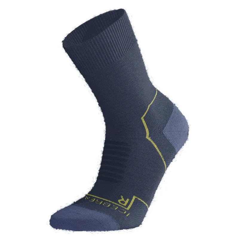 icebreaker Merino Men's Hike+ Heavy Crew Socks - Dawn Lucid Heather Snow