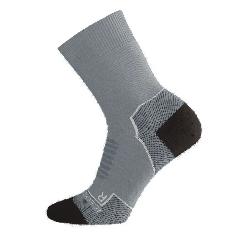 icebreaker Merino Men's Hike+ Heavy Crew Socks - Dawn Lucid Heather Snow