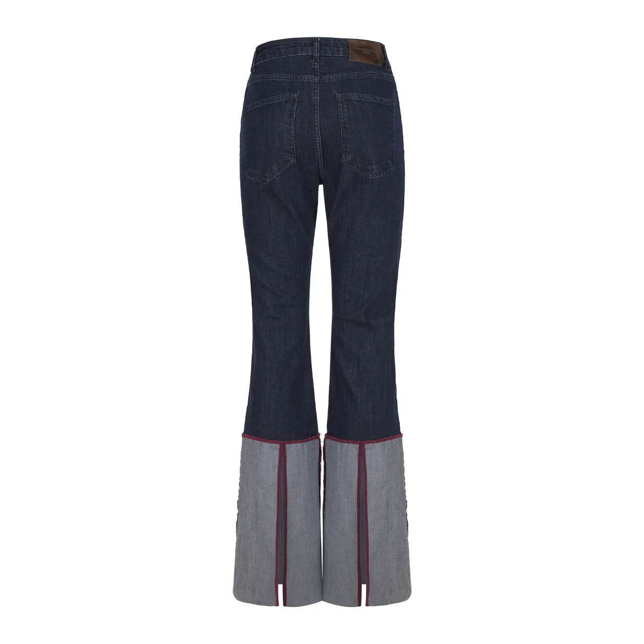 JEANS LIBBY A ZAMPA Donna Denim blu