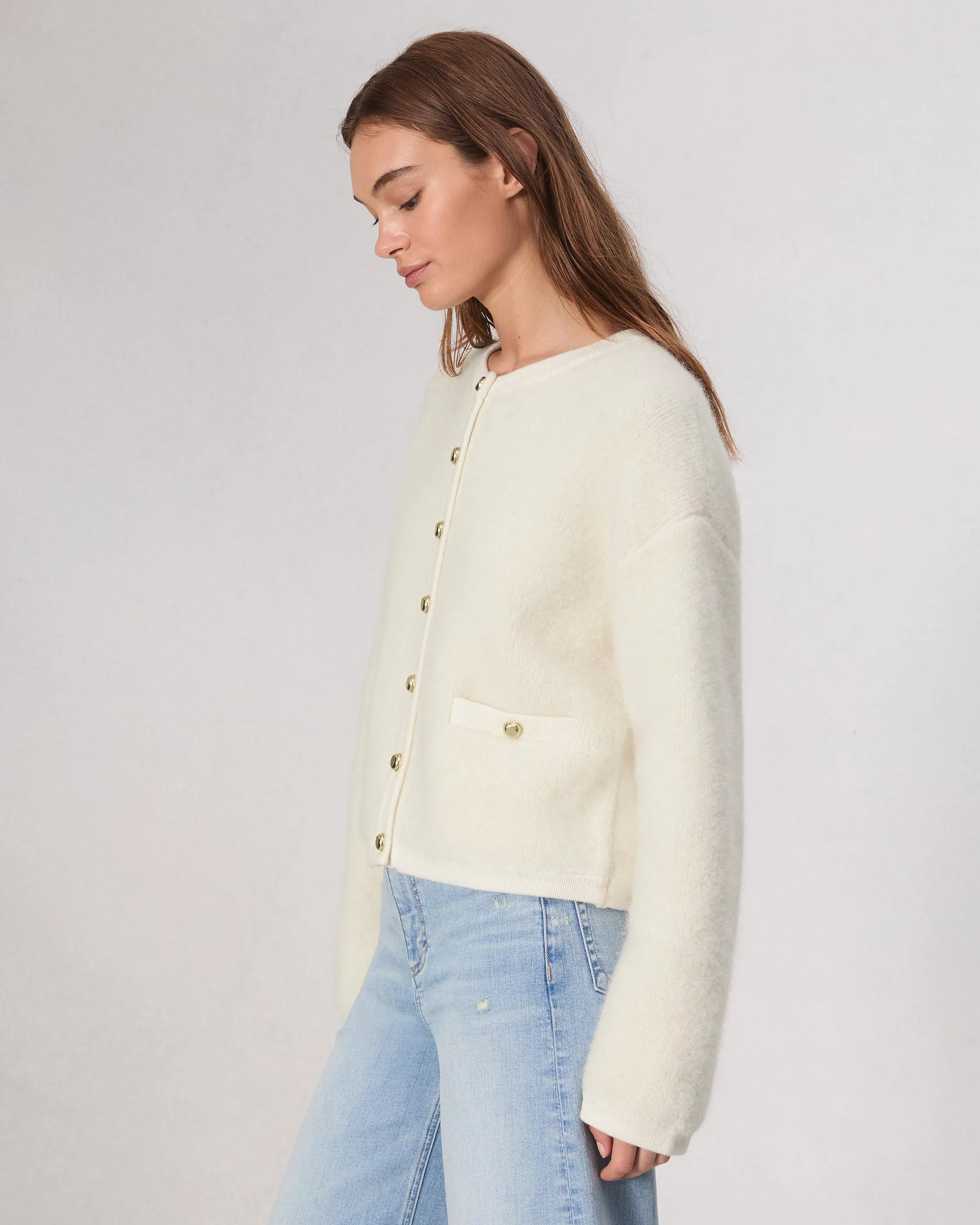 Kaia Boucle Cardigan