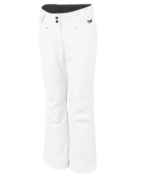 Karbon Pearl II Short Diamond Tech Women's Snow Pants - Arctic White