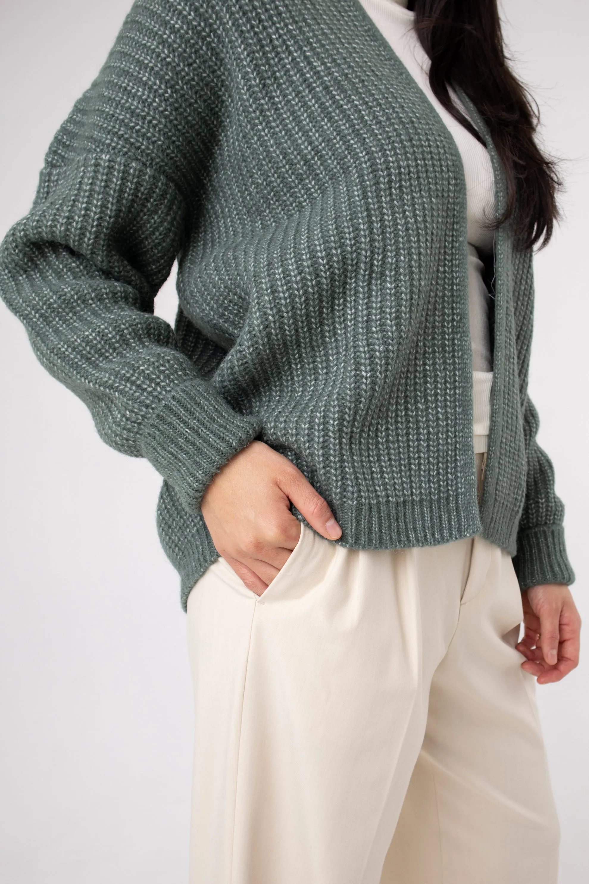 Kea Ribbed Cardigan