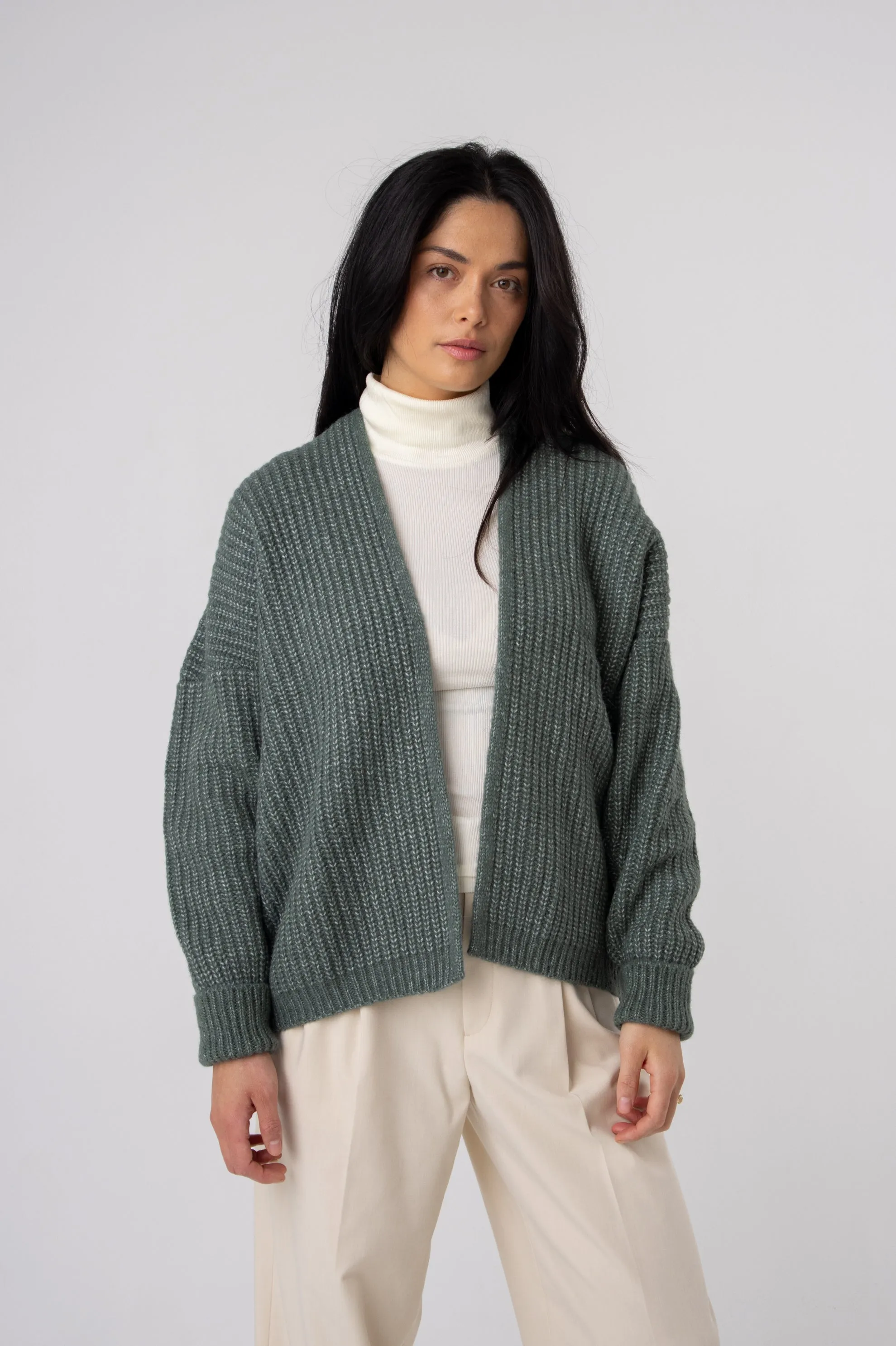 Kea Ribbed Cardigan