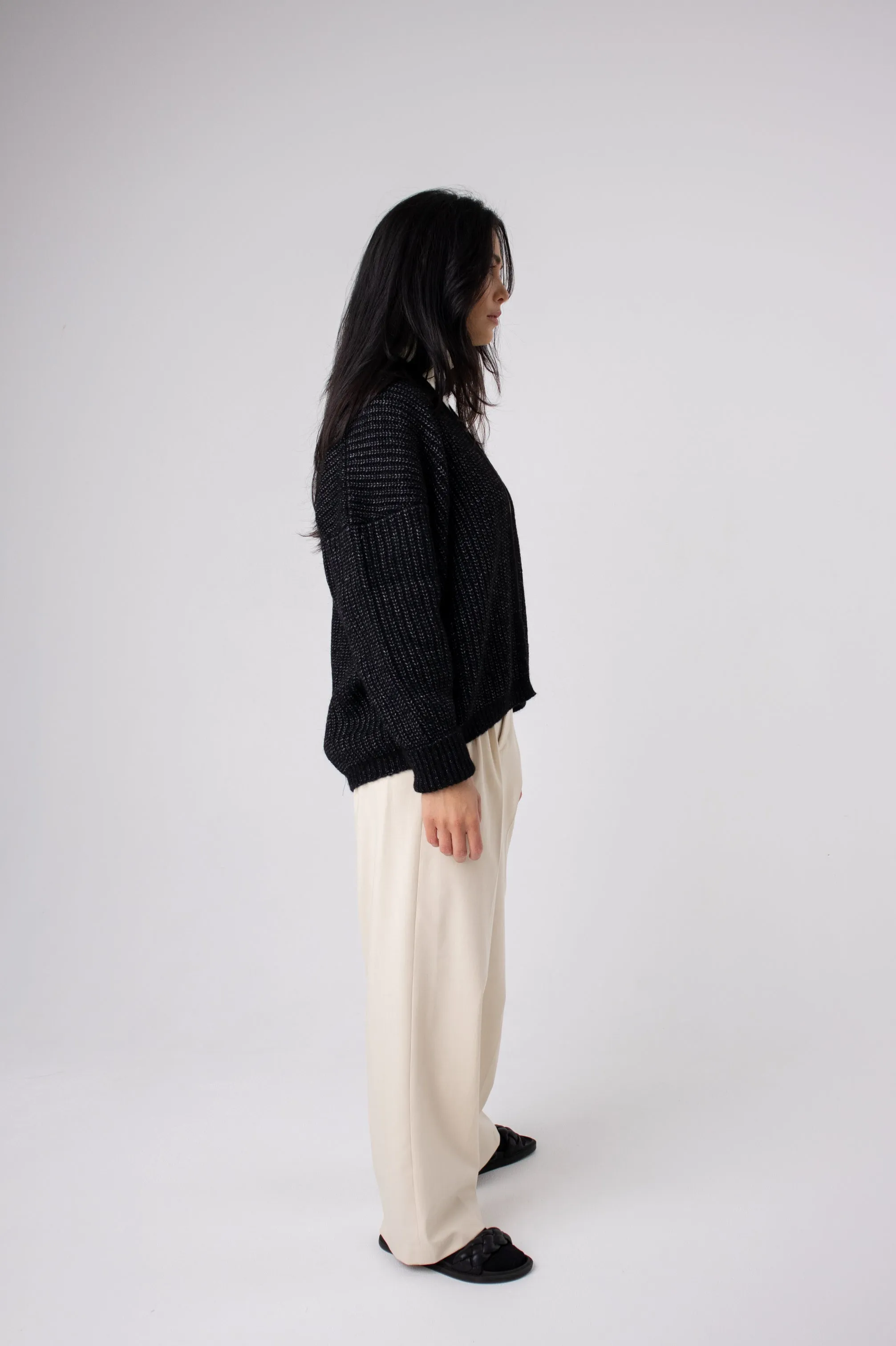 Kea Ribbed Cardigan