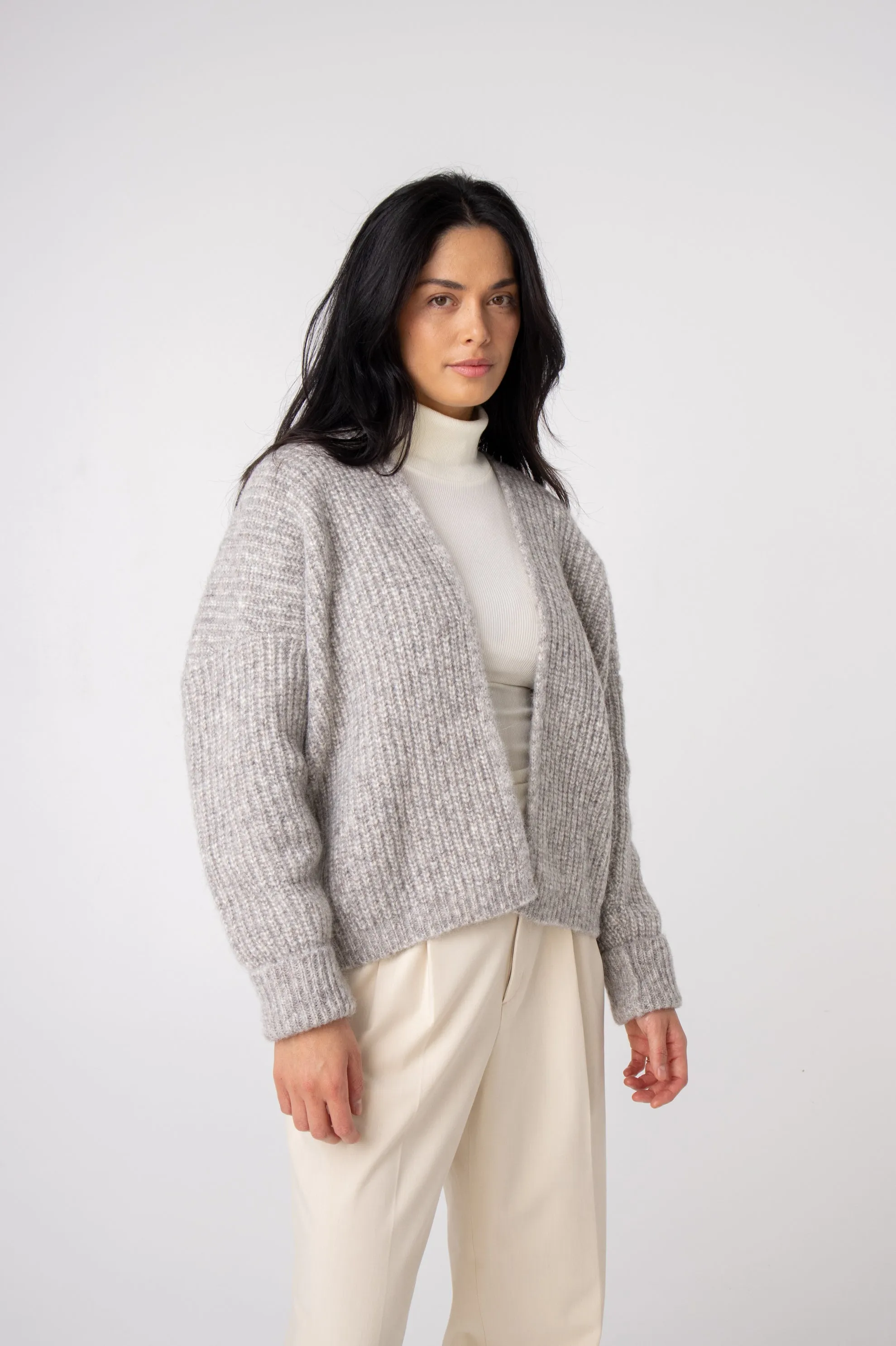 Kea Ribbed Cardigan