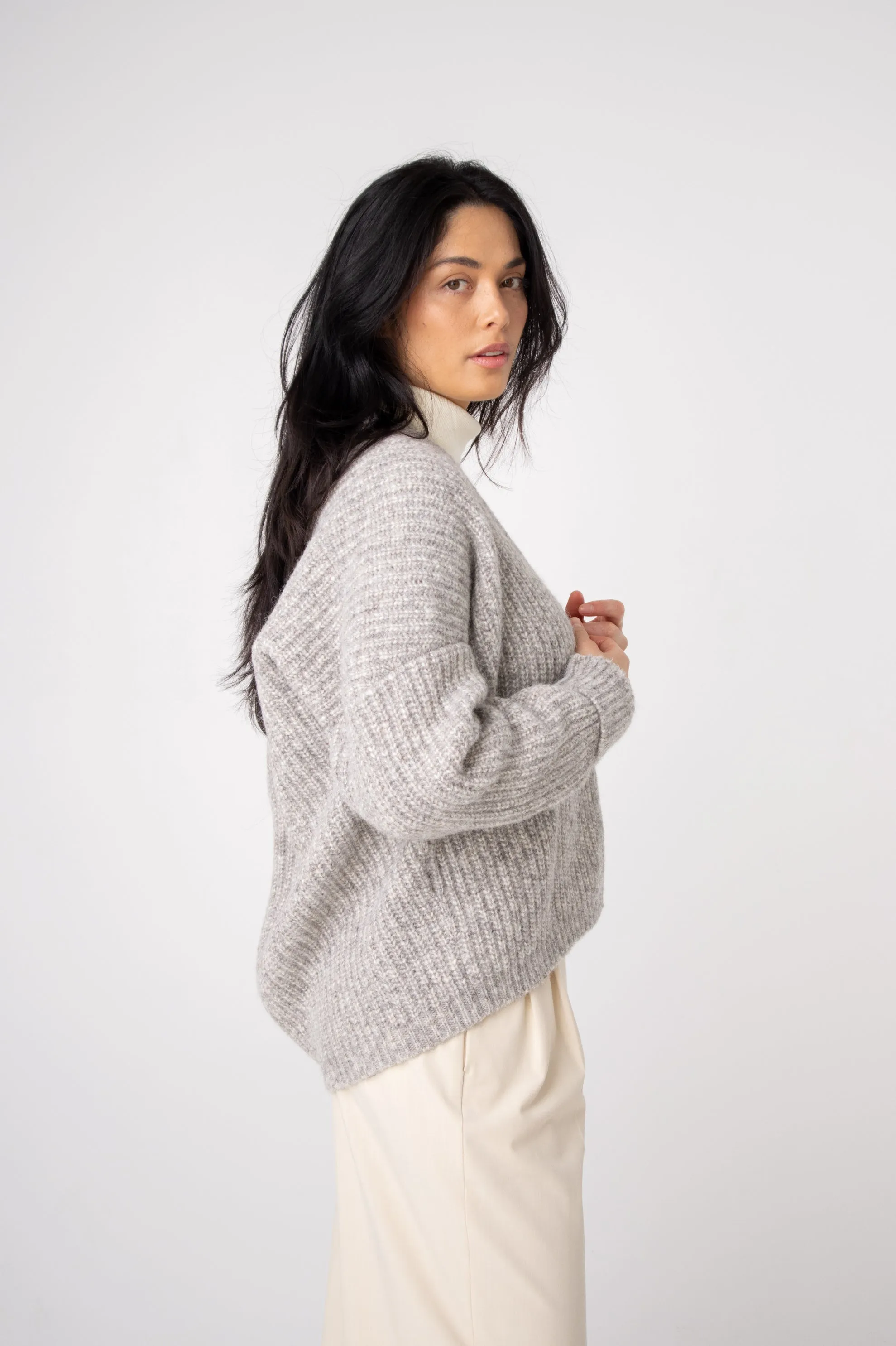 Kea Ribbed Cardigan