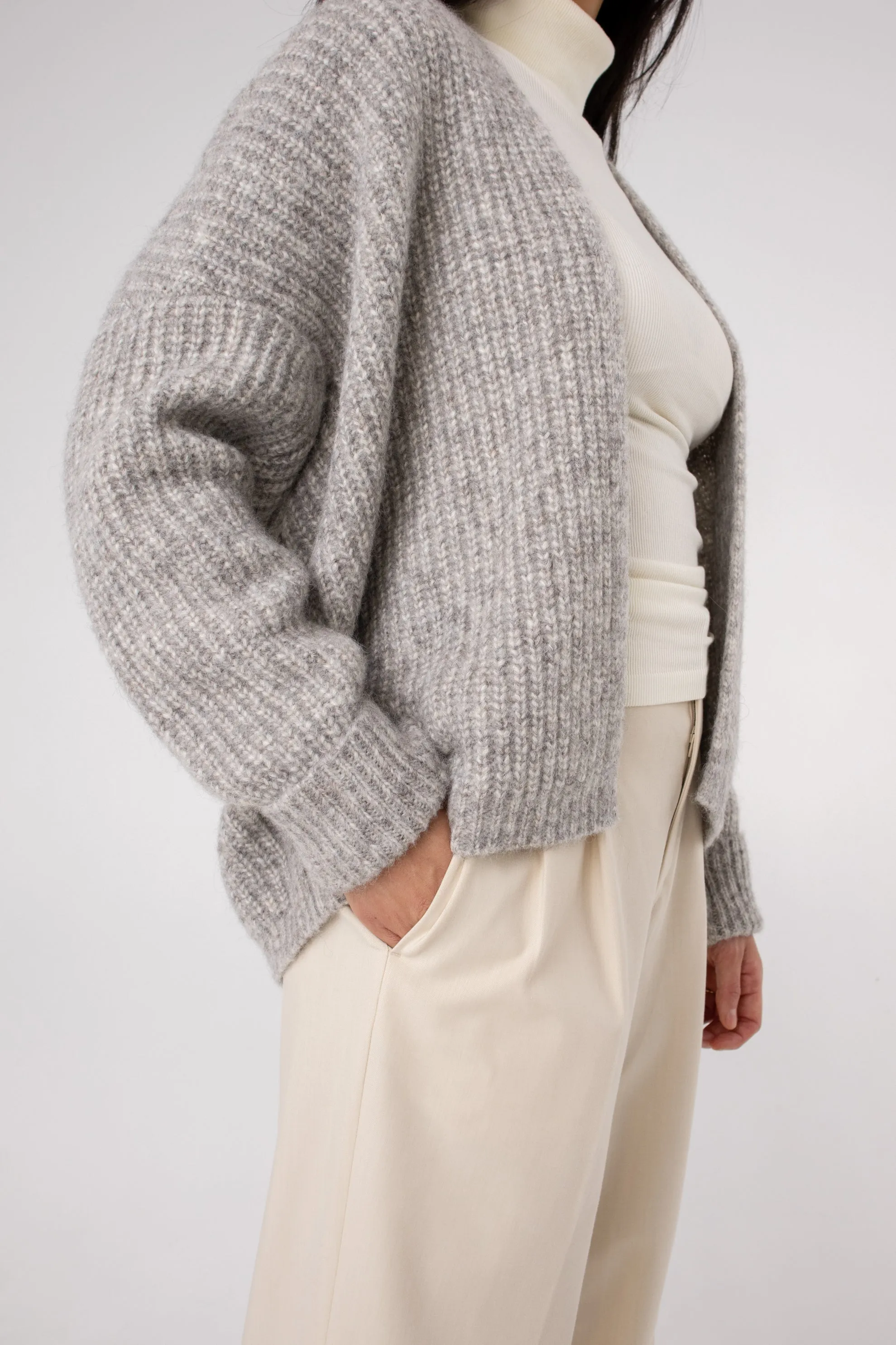 Kea Ribbed Cardigan