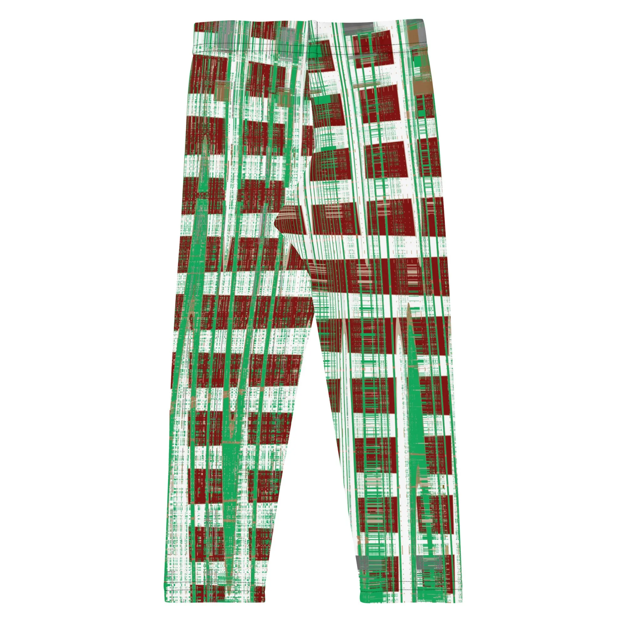 Kid's Leggings green brown