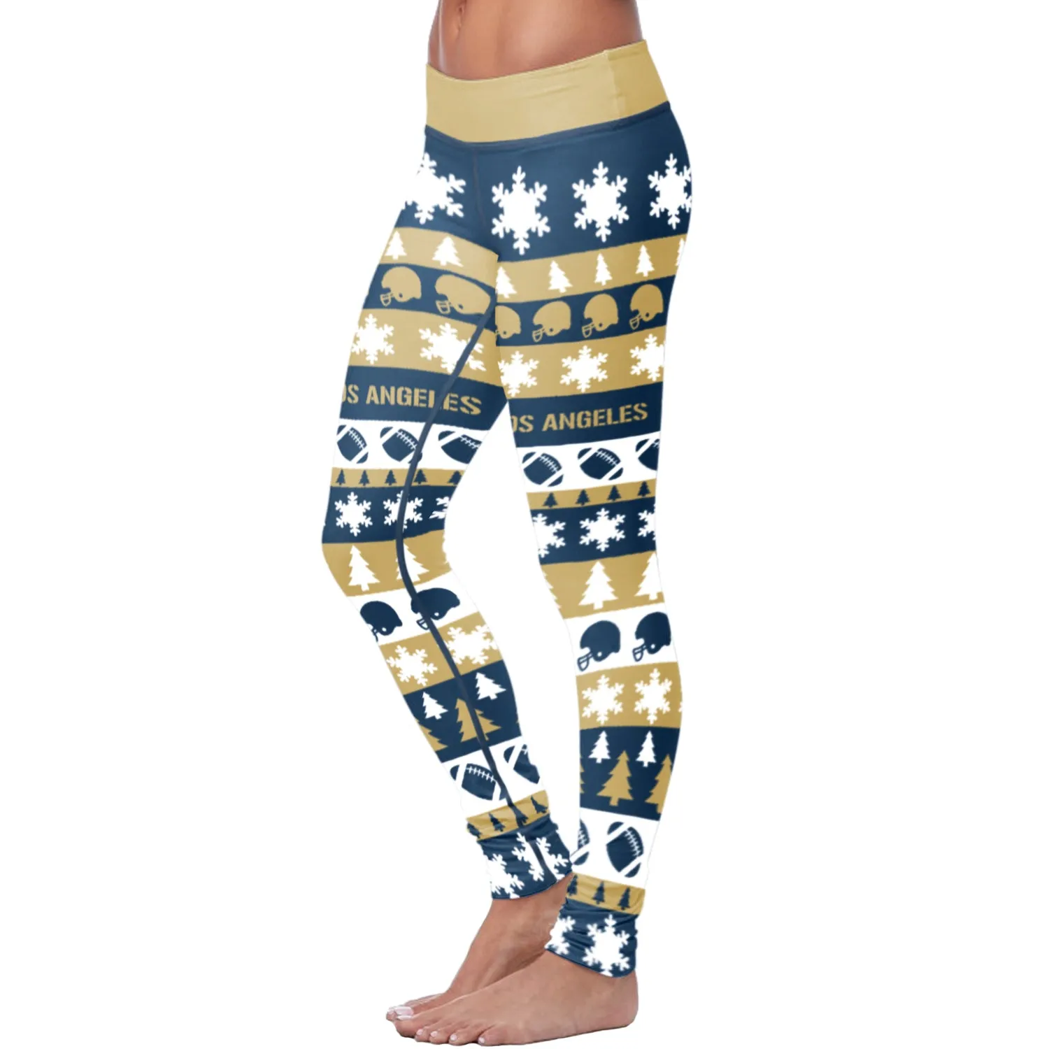 LA RAM Christmas FB Leggings