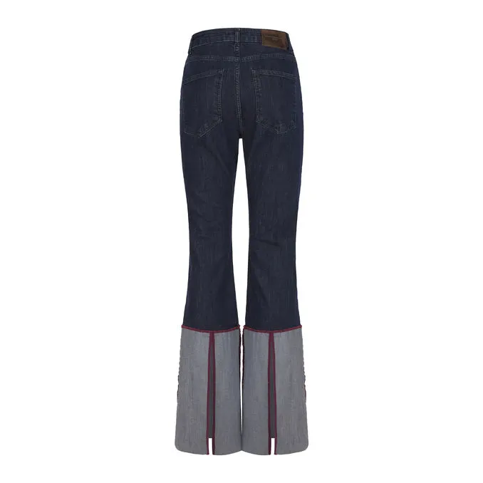 LIBBY JEANS Woman Denim blue