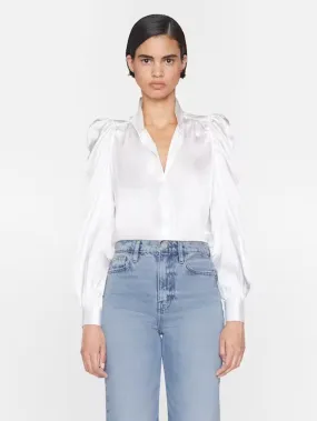 Long Sleeve Gillian Shirt - Off White