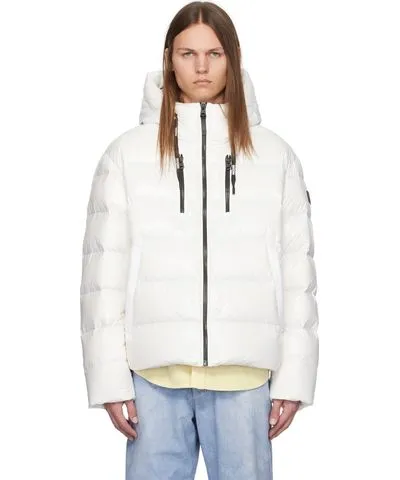 Mackage White Victor Down Jacket