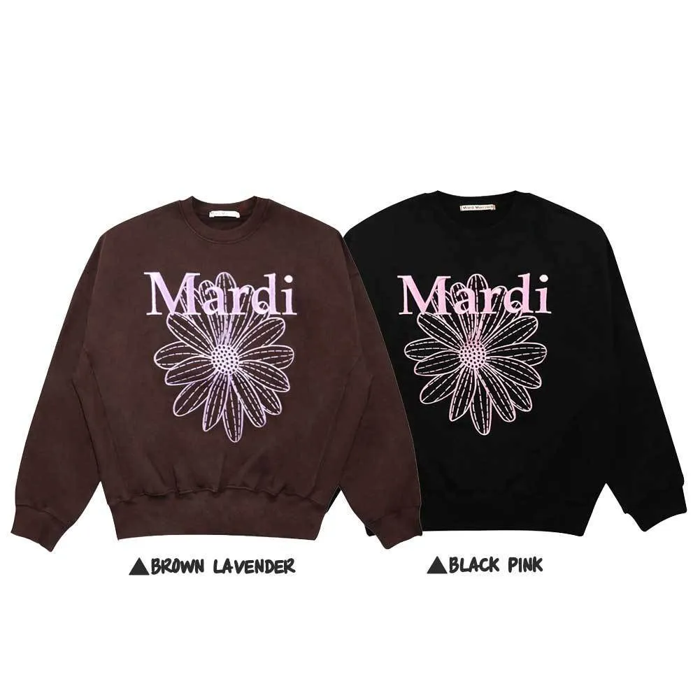 Mardi Mercredi  |Crew Neck Street Style Long Sleeves Plain Cotton Medium