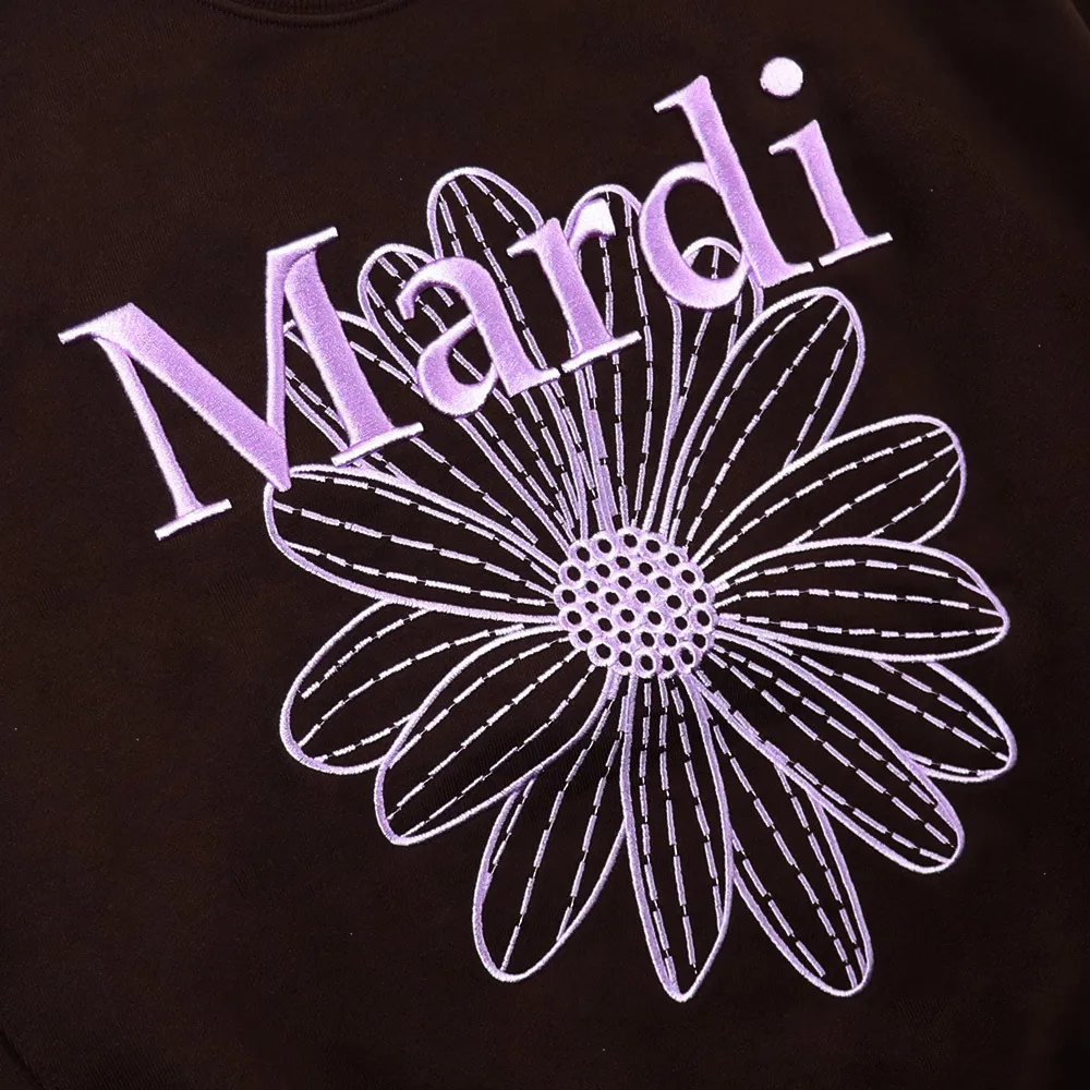 Mardi Mercredi  |Crew Neck Street Style Long Sleeves Plain Cotton Medium