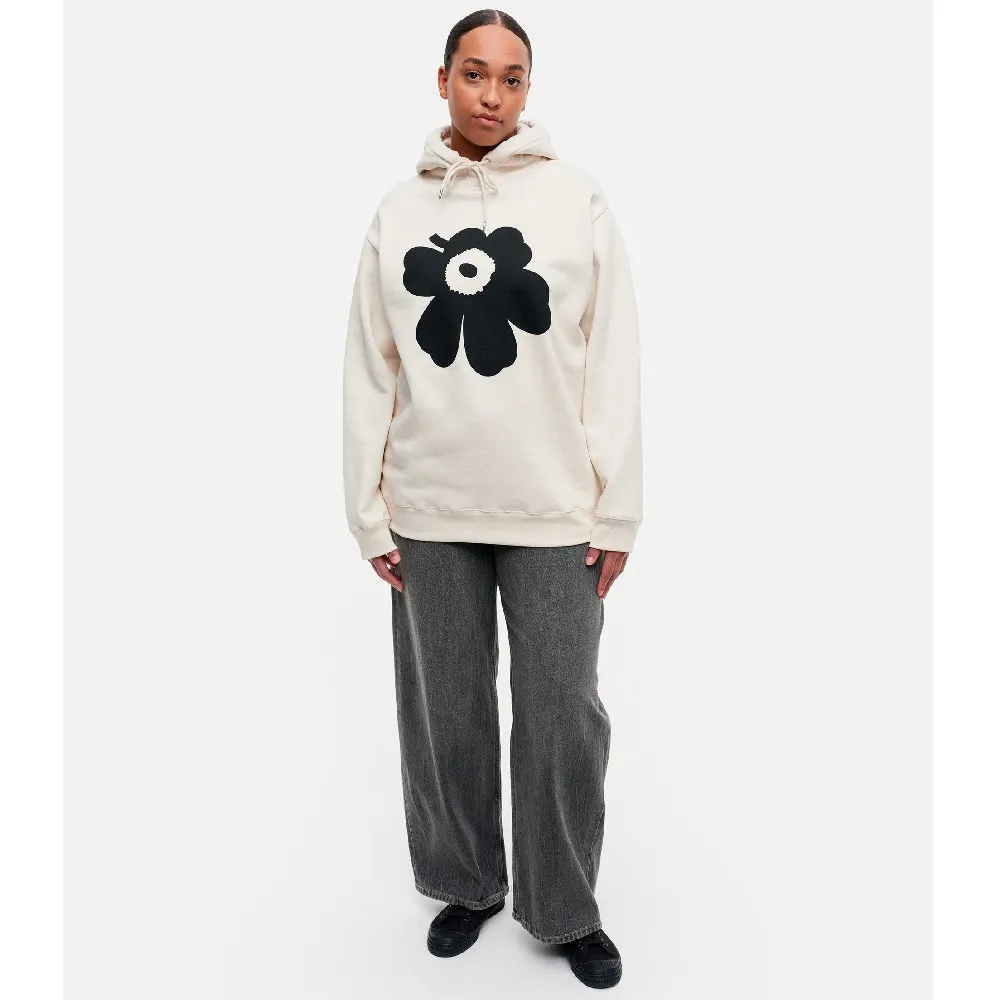 marimekko  |Flower Patterns Unisex Street Style Long Sleeves Plain