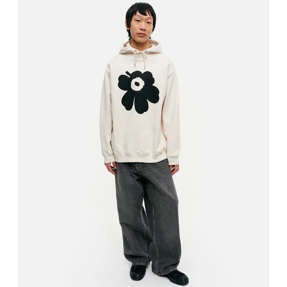 marimekko  |Flower Patterns Unisex Street Style Long Sleeves Plain