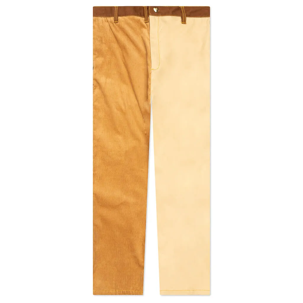 Marni x Carhartt WIP Color-Block Pant - Tobacco