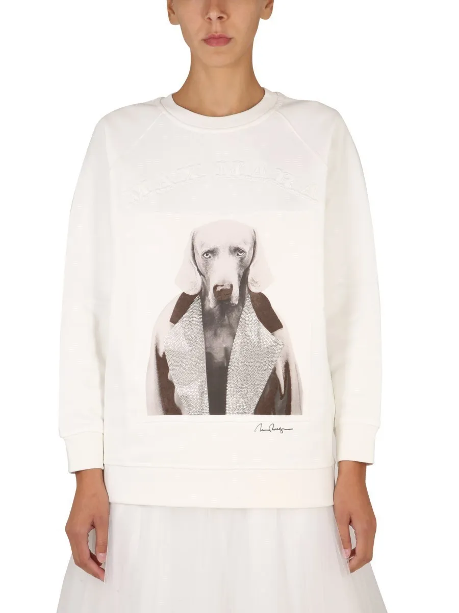 MaxMara  |Crew Neck Unisex Street Style Long Sleeves