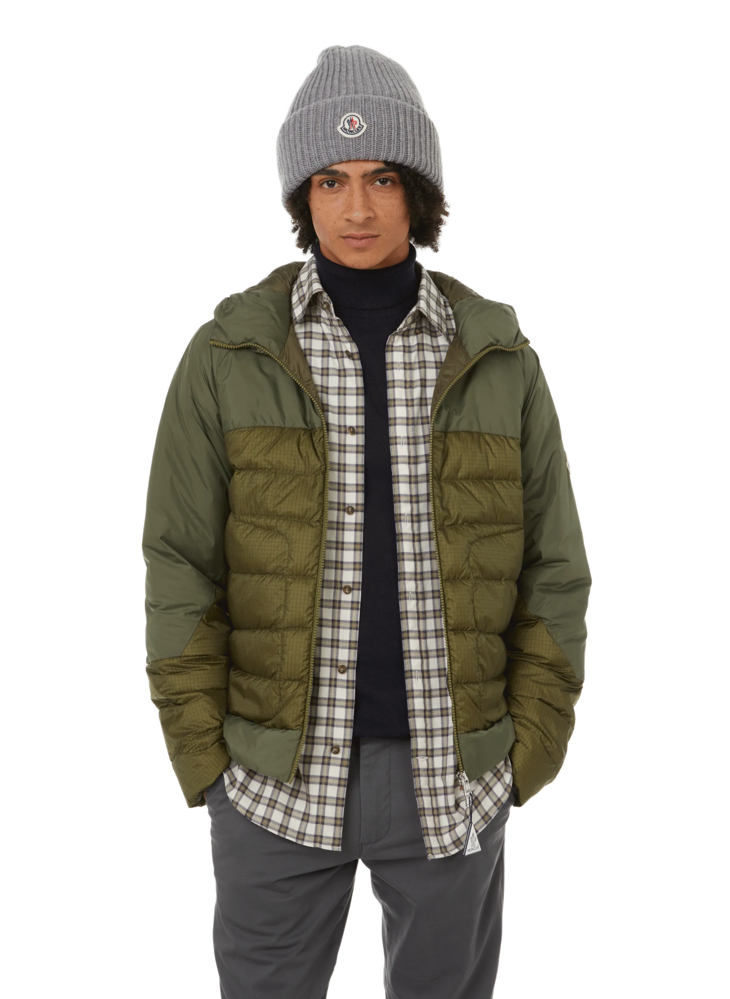 MONCLER  Down jacket  - Green