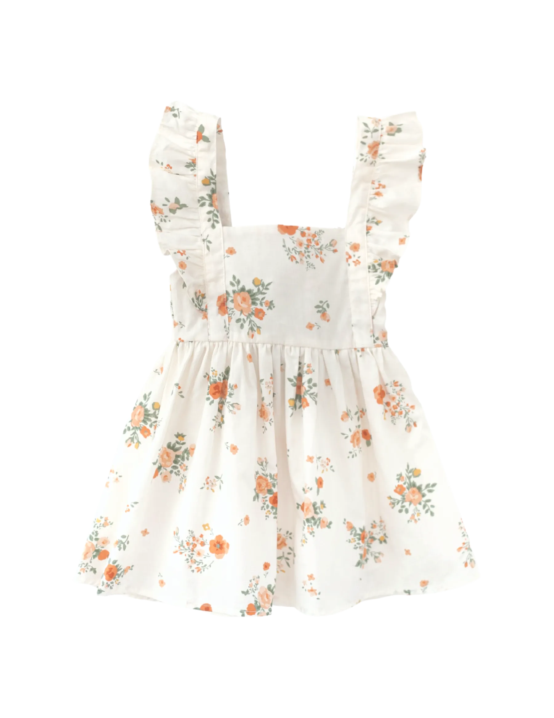 My Little Sunshine Cotton Dress - Spring Blooms