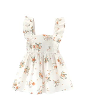 My Little Sunshine Cotton Dress - Spring Blooms