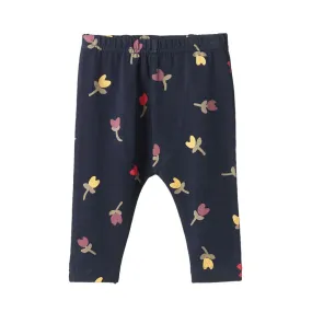 Nature Baby Leggings - Tulip Navy