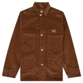 Needles x SMITH'S Coverall 8W Corduroy - Brown