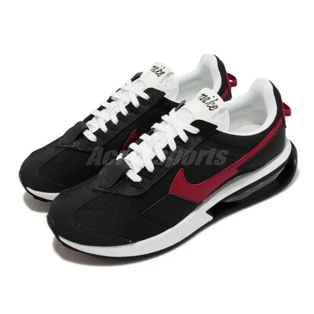 Nike air max pre-day black red white men casual lifestyle shoes dh4638-001