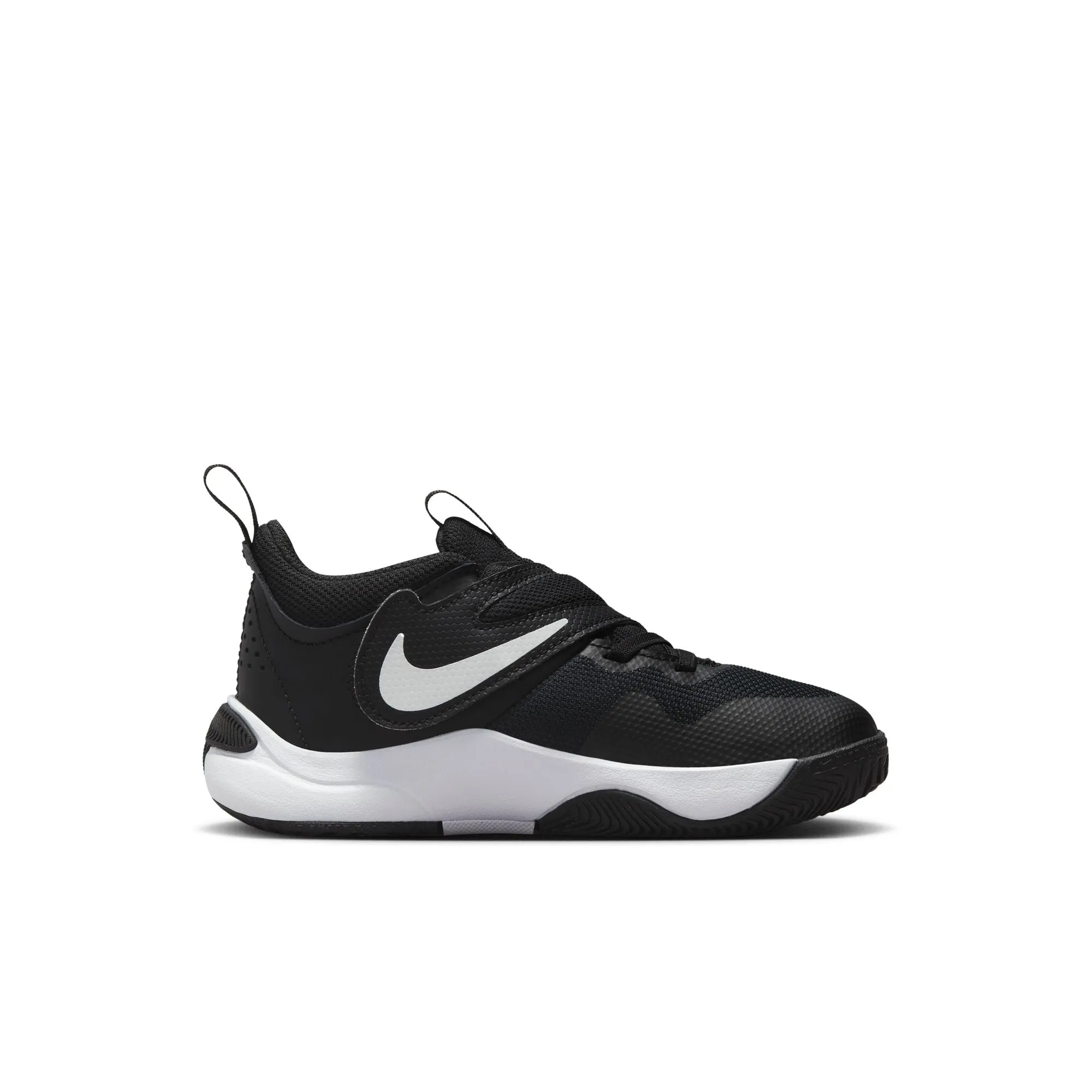 Nike Black/White Team Hustle D 11 Children's Sneaker