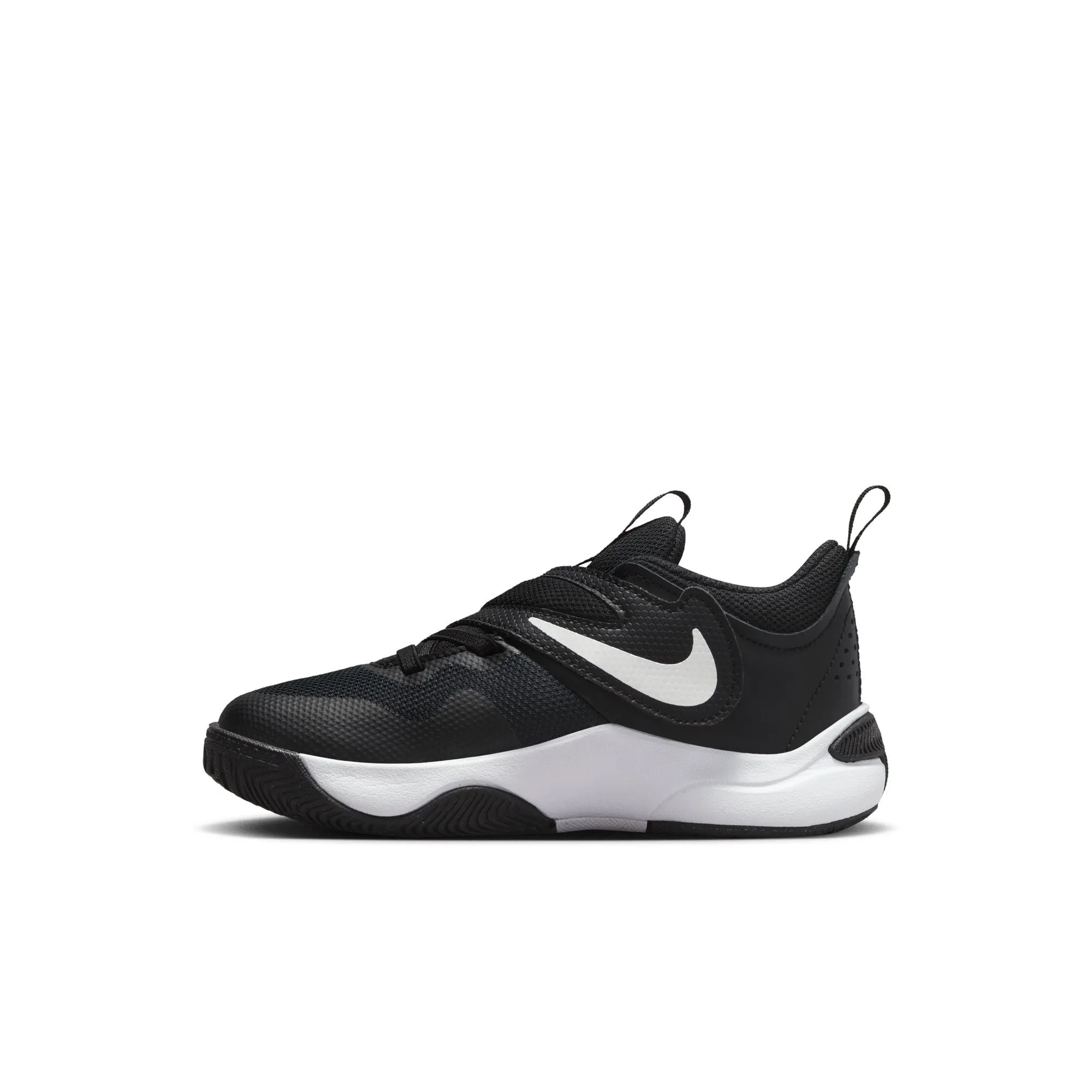 Nike Black/White Team Hustle D 11 Youth Sneaker