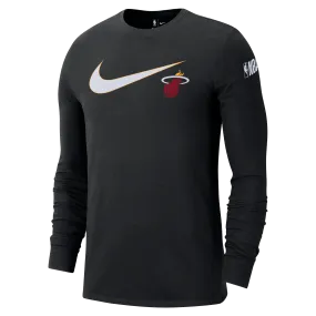 Nike Miami HEAT Swoosh Long Sleeve Tee