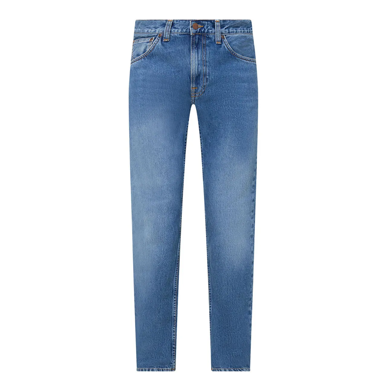 NUDIE JEANS The Sustainable Edit Gritty Jackson Straight-Leg Jeans - Light Wash