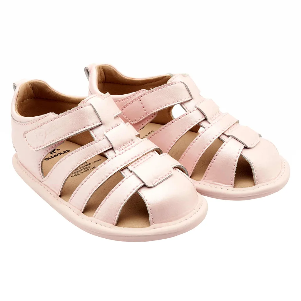 Old Soles Baby Little Surf Sandals Pearlescent Dahlia Pink