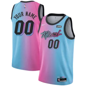 Personalized Nike Miami HEAT ViceVersa Youth Swingman Jersey