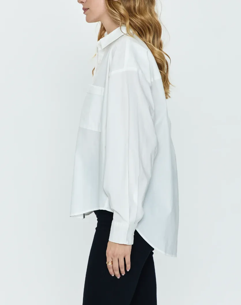 PISTOLA SLOANE OVERSIZED BUTTON DOWN SHIRT