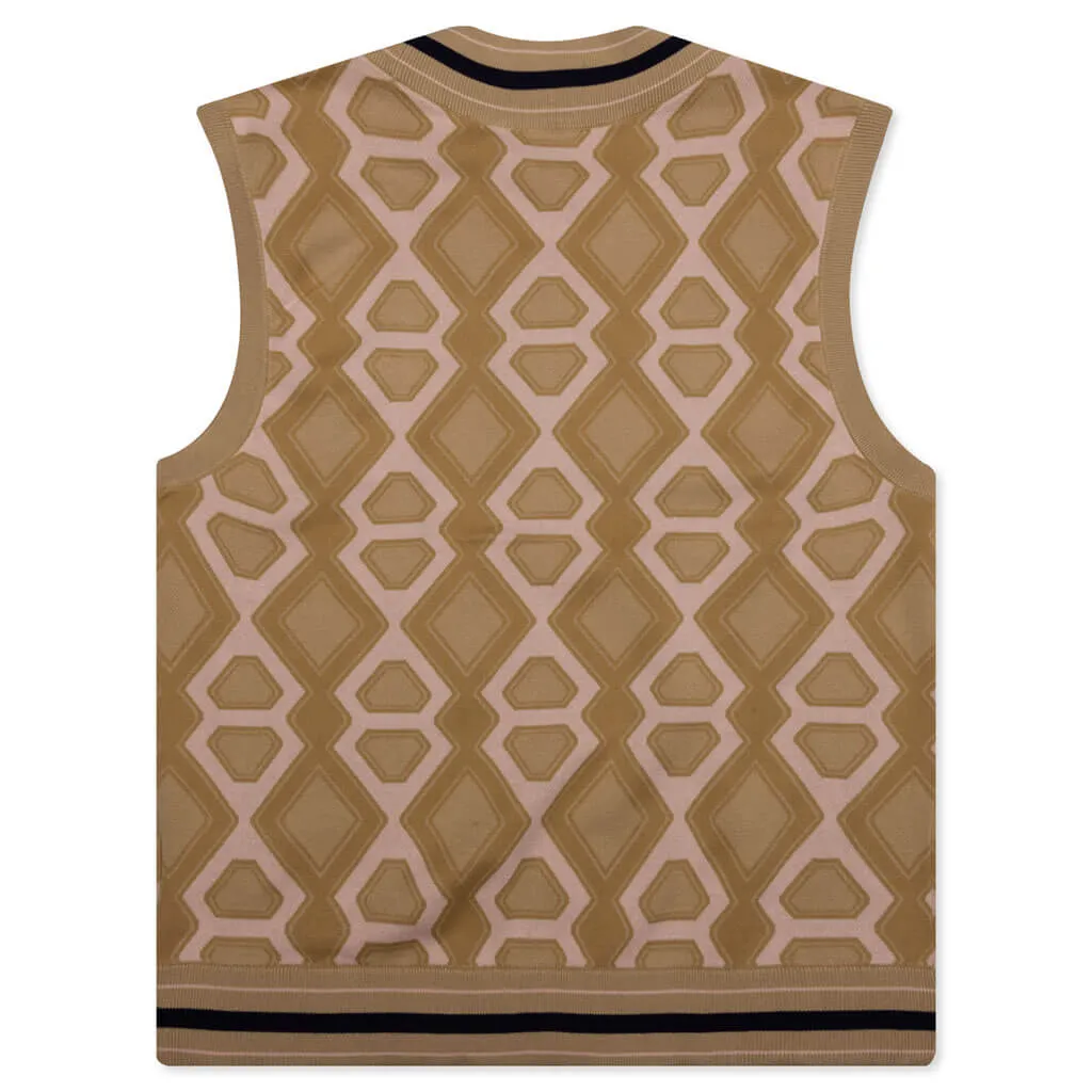 Puma x Dapper Dan Knitted Vest - Ginger Root