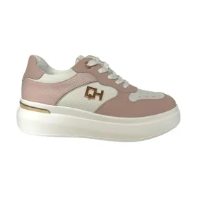 QH7 Queen Helena QH7012 Sneaker Donna Stringate White Pink