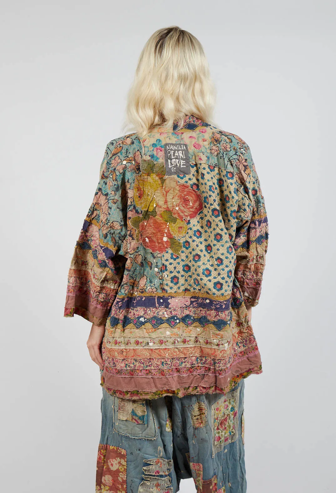 Quilted Julian Kimono in Versailles