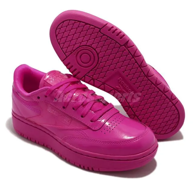 Reebok club c double cardi b dynamic pink women casual lifestyle shoes h02566