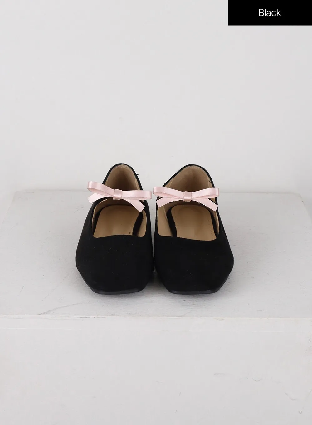 Ribbon Toe Flat Shoe IJ402