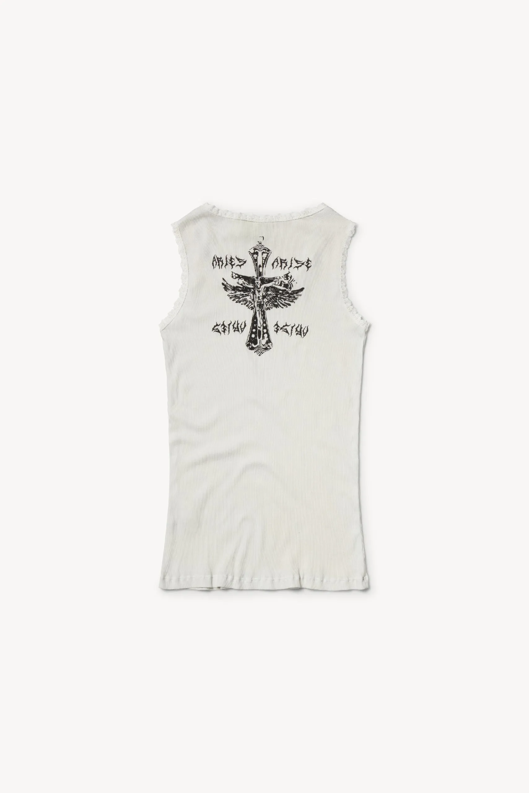 Rosaries Lace Trim Vest