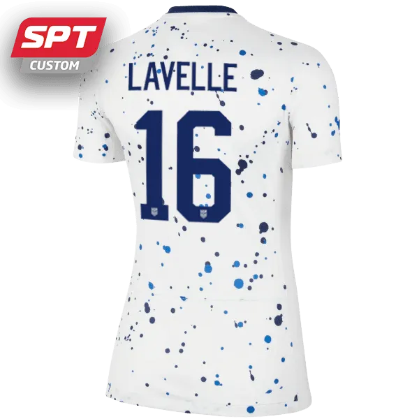 Rose Lavelle #16 USA National Womens Home Jersey - 2023