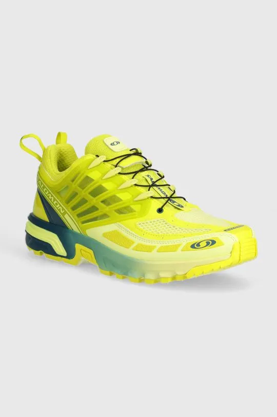 Salomon shoes ACS PRO men's green color L47448500